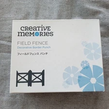 Creative Memories FIELD FENCE Decorative Border Punch FROM JAPAN