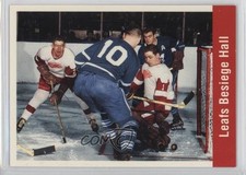 1994 1956-57 Missing Link Glenn Hall George Armstrong Leafs Beseige #158 HOF 0a4