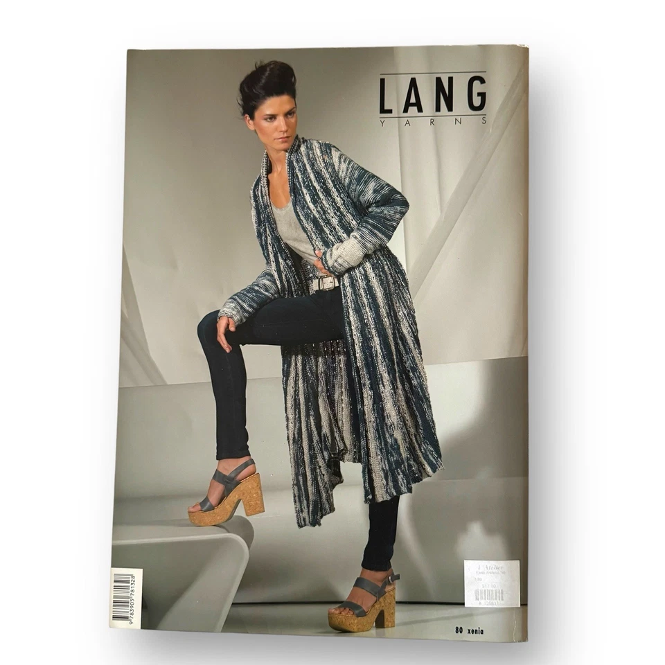 Lot of 5 Vintage Lang Yarns Fatto a Mano & Filati Knitting Pattern Magazines - Image 3 of 4