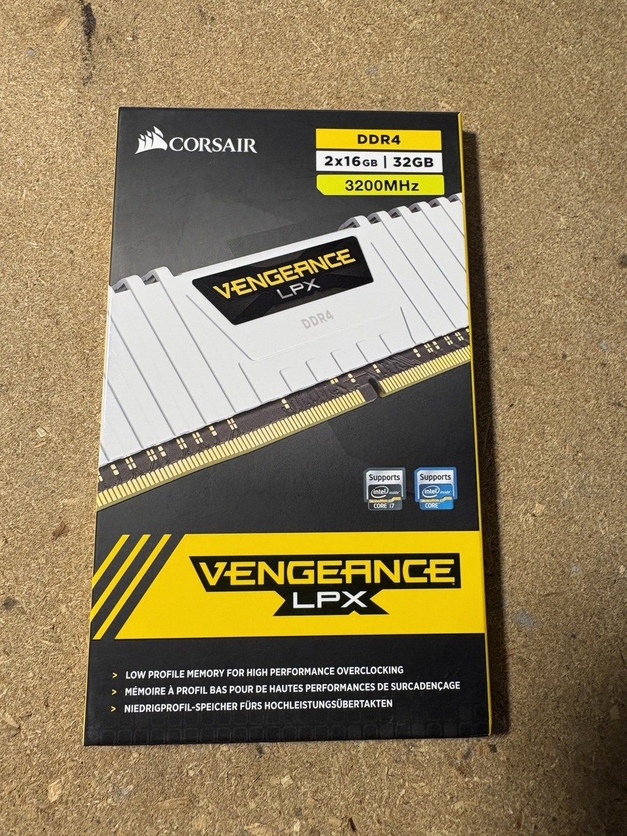 Corsair Vengeance LPX DDR4 32GB (2×16GB) 3200MHz C16W Memory RAM
