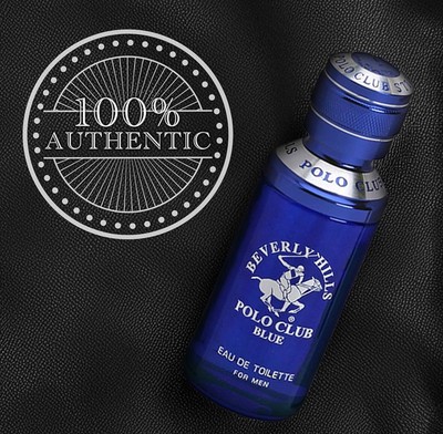 BLUE by Beverly Hills Polo Club EDT Cologne Spray LARGE Size 3.4