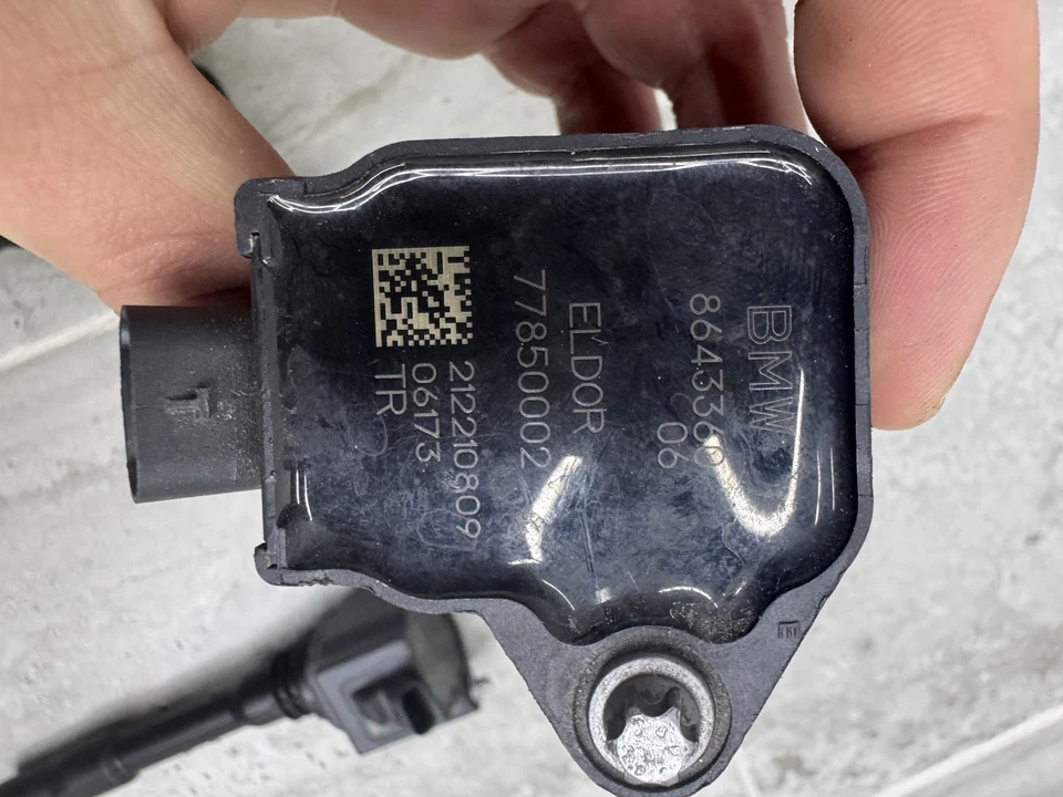 Paquete de bobinas de encendido BMW OEM 3.0 S58 B58 G80 G82 M2 M3 M4 340I M340I X3 X4 X5 X6 Foto 3 de 4