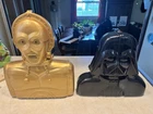 1983 Star Wars Kenner C3PO & Darth Vader Collectors Case