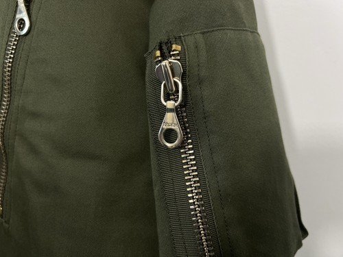 ERDEM x H&M Herren Parka Borg gefüttert Baumwolle Gr. S Khaki Grün Mantel Jacke - Bild 5 von 17