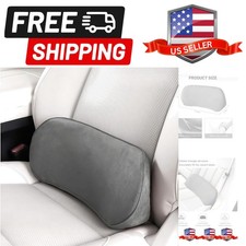 Memory Foam Vehicle Seat Lower Back Support Cushion for Back Pain Relief  Sc...