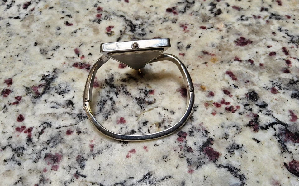 Reloj Pulsera Collezio Rosa y Plata BATERÍA NUEVA Foto 3 de 4