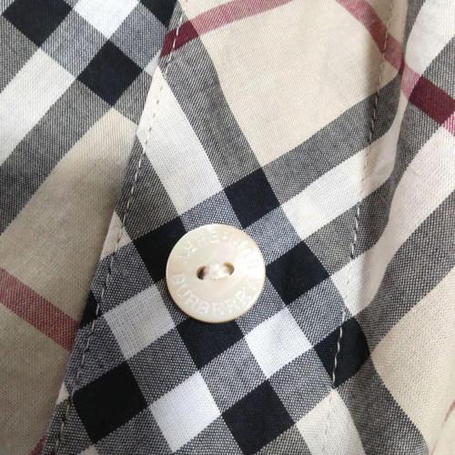 Burberry London Belted Nova Check Shirt Dress Beige [Size38 Burberry London Belted Nova Check Shirt Dress Beige [Size38