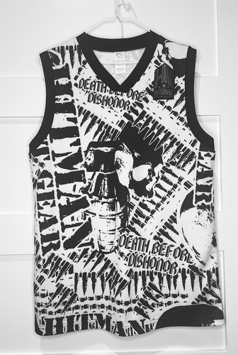 Hitman Fight Gear Men’s Medium Sleeveless Jersey - Paper Hang tag
