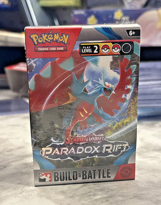 Pokemon Scarlet and Violet Paradox Rift Build and Battle Box Set New Sealed