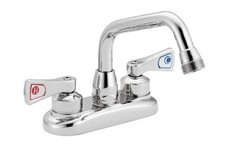 Moen 8277 Commercial M-DURA Chrome two-handle utility faucet
