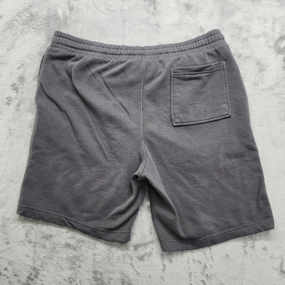 Pantalones Cortos No Boundaries Para Hombre L Gris Tirar con Cordón Peso Pesado Jogger Cortos  Foto 2 de 4