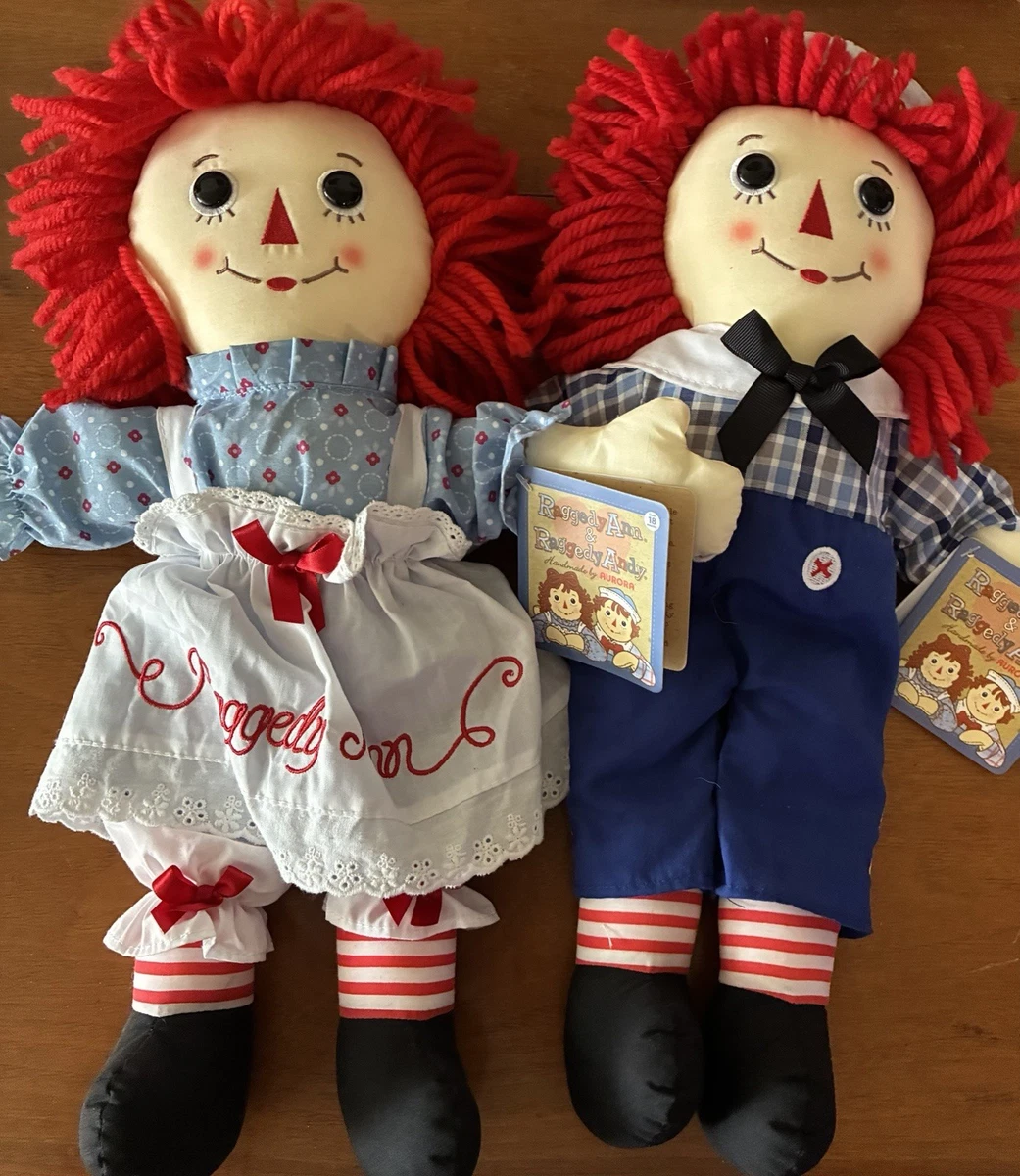 Hasbro Original (Unopened) Raggedy Ann & Andy Dolls & Doll