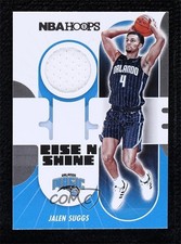 2021 Panini NBA Hoops Rise N Shine Memorabilia Jalen Suggs #RS-JS Rookie RC 0we1