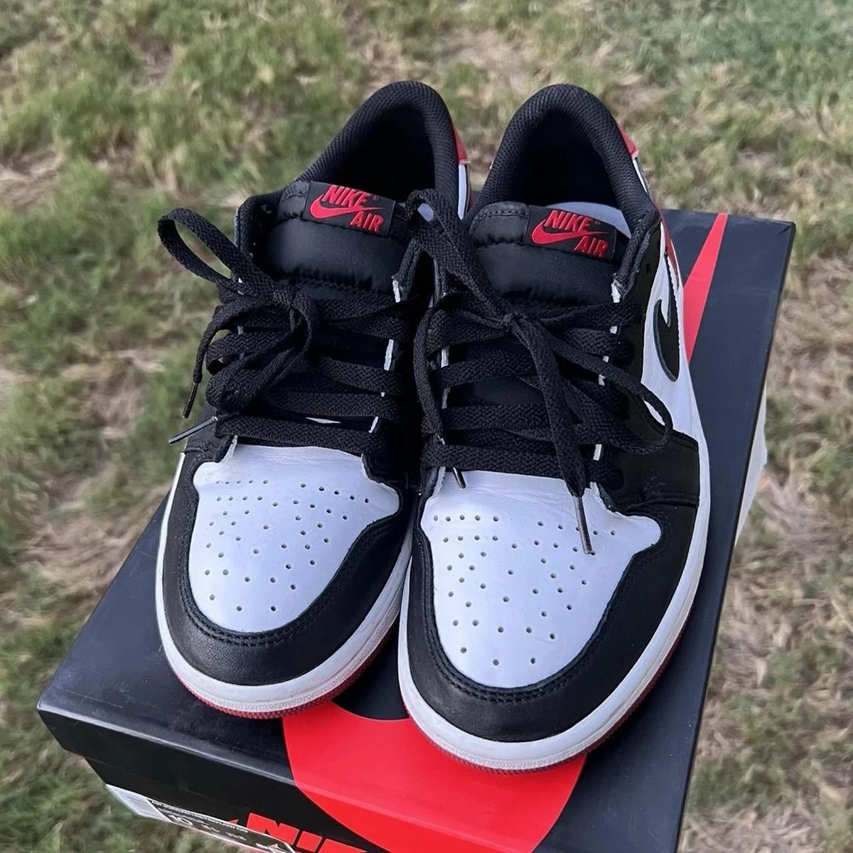 Jordan 1 Retro OG Low Black Toe | eBay