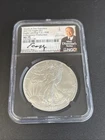 2021 (S) T2 MOY EMERGENCY FDR AMERICAN SILVER EAGLE $1 BLACK CORE NGC MS 70