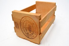 Napa Valley Box Co Wood 20 CD DVD Storage Rack Crate Media Holder vintage