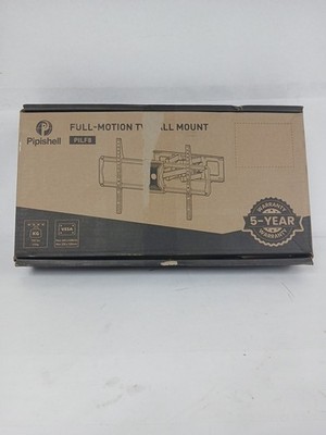 Full Motion TV Wall Mount PILF8 Maximum 100 Lbs TV Weight, Alloy Steel