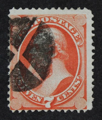 CKStamps: US Stamps Collection Scott#138 7c Used CV$500