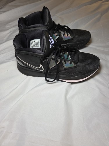 Size 10 - Nike Kyrie Infinity Black Metallic Silver - Picture 2 of 7