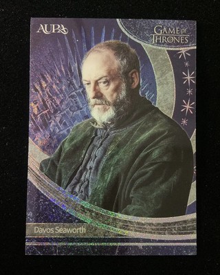 2025 Kakawow Aura Game Of Thrones Blue #AQY-IBL-32 Davos Seaworth 79/95 GK46