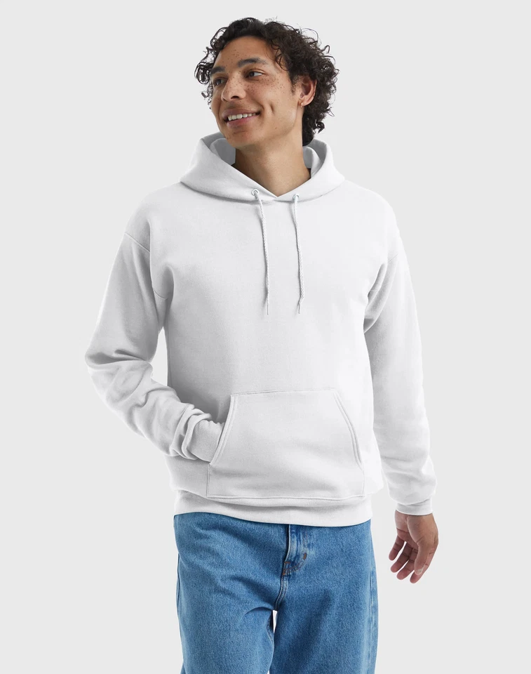 Hanes EcoSmart Unisex Fleece Hoodie (Big & Tall Sizes Available)