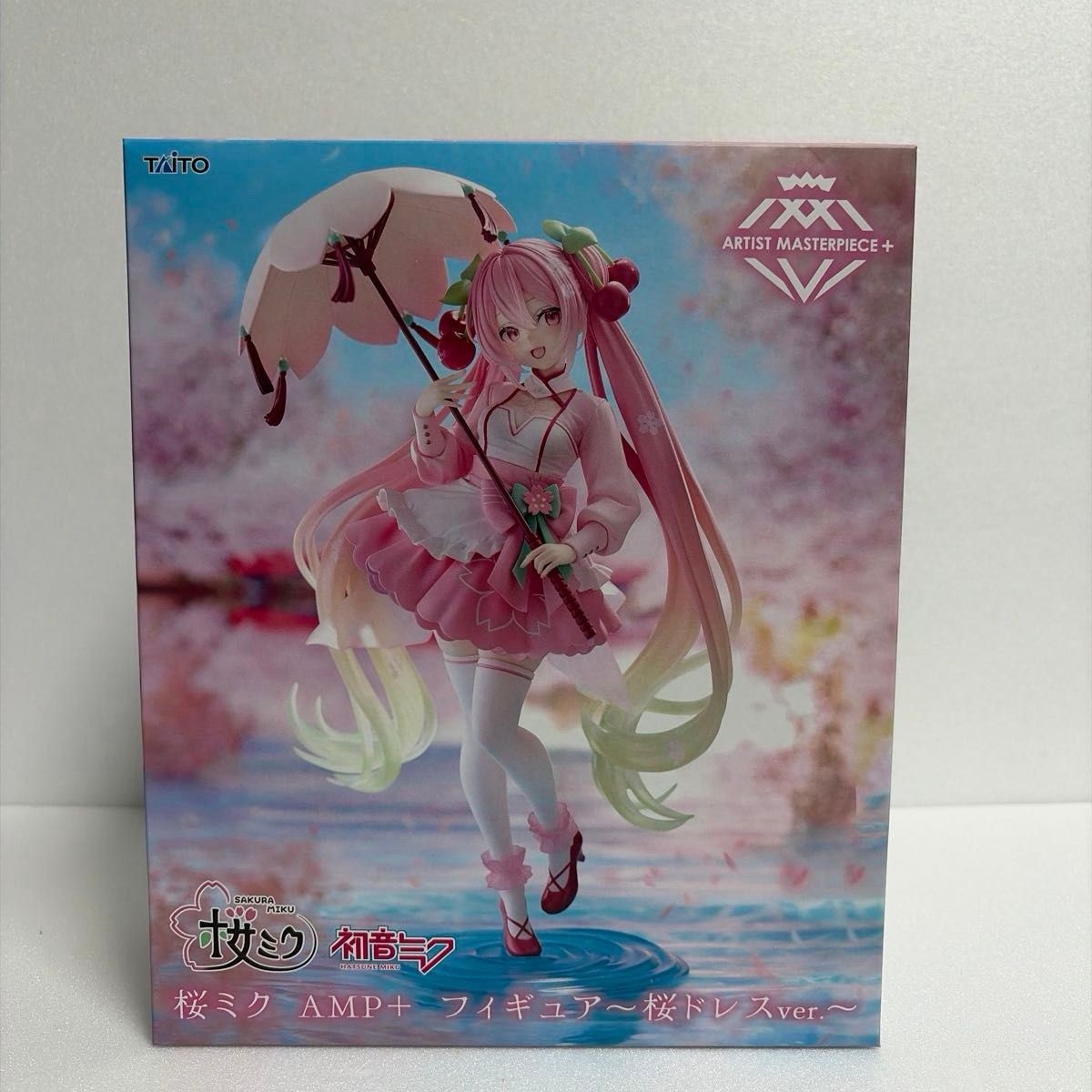 Sakura Miku AMP＋ Figure Sakura Dress Ver. Hatsune Miku cherry 