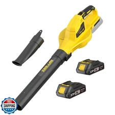 ZEGJAW Cordless Leaf Blower, 21V Leaf Blowers Cordless with Battery and Charg