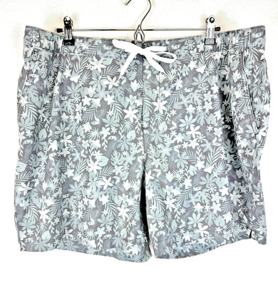 CHUBBIES NWOT  Men's XXL Tucan Jungle Green Gray Lined Swim Trunks Board Shorts