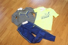 NWT BOYS PUMA SZ 5 SHIRT, TRACK PANTS BUNDLE