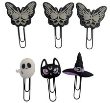 KILLSTAR Trombones Gothique Fournitures de Bureau Papeterie Papeterie Fantôme Chat Sorcière Chapeau