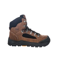 Hoss Blocker 6" Oblique Aluminum Safety Toe Waterproof - Brown