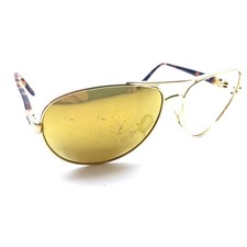 Oakley Feedback OO4079-19 Gold Brown Aviator Sunglasses Frames 59-13 135