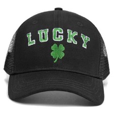 St Patricks Day Hat Women Men - Hat Shamrock Gifts One Size Green/05/Lucky