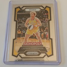 Panini Prizm Monopoly WNBA 2024 Layshia Clarendon Los Angeles Sparks #57 Card