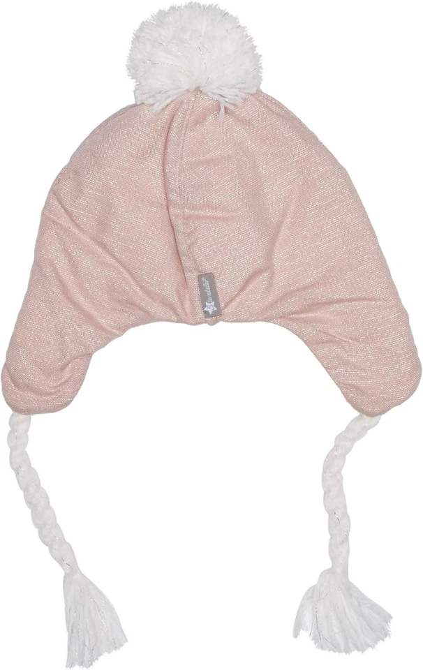 Bonnet d'hiver fille Sterntaler bonnet enfant bonnet avec pompon, 18-24... - Photo 2/3
