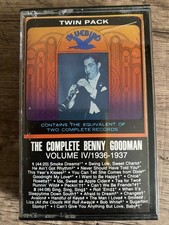 Benny Goodman The Complete Benny Goodman Volume IV 1936-1937 Cassette 1976 BMG