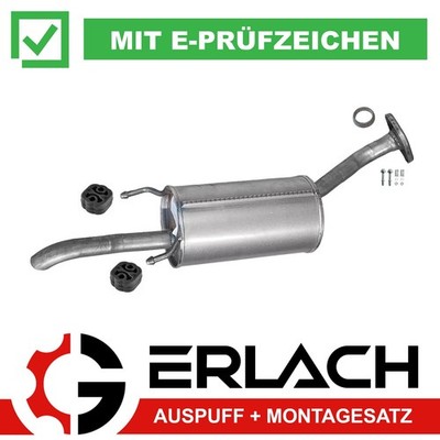 Endschalldämpfer für Honda Insight 1.3 IMA 10711