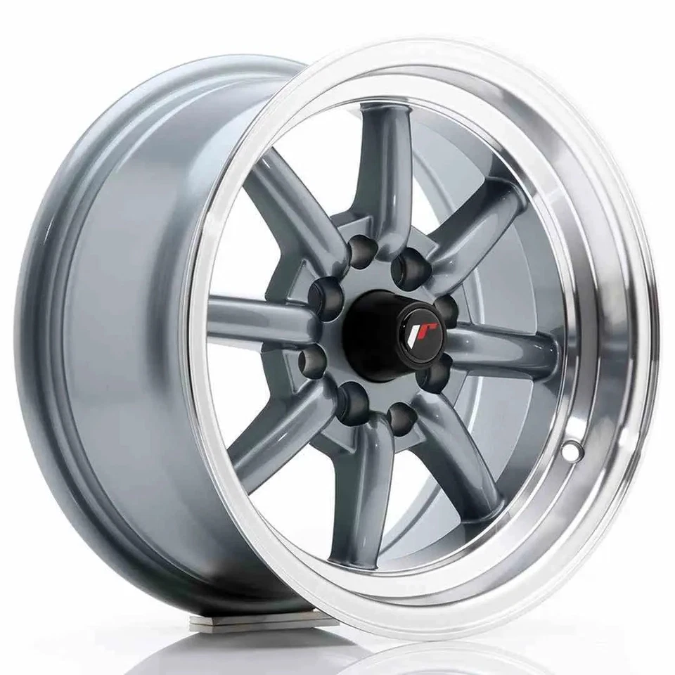 JR WHEELS JR19 14x7 ET0 4x100/114 Gun Metal - Bild 1 von 1