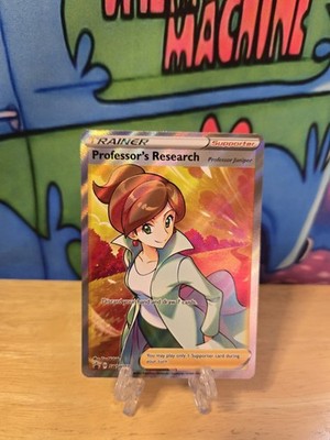 Professor's Research (Full Art) - SWSH152 Sword & Shield NM Pokemon TCG W Loader