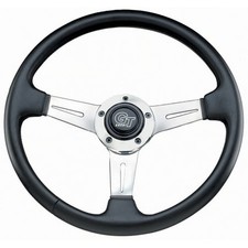 Grant 739 Steering Wheel - Elite Gt - 14 In - 3-34 In Dish - 3-spoke - Black Grant 739 Steering Wheel - Elite Gt - 14 In - 3-34 In Dish - 3-spoke - Black