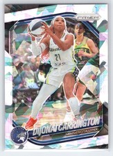 DiJonai Carrington - 2025 Prizm WNBA - Ice #9 - Minnesota Lynx