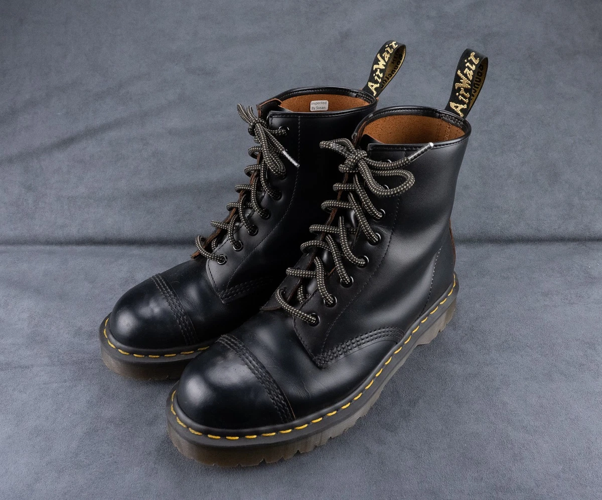 NWOB Mens 10 Doc Martens Ankle Boots in Black MM6 x Dr. Martens 1490 10-eye boots for Men - Black in USA  main image 2