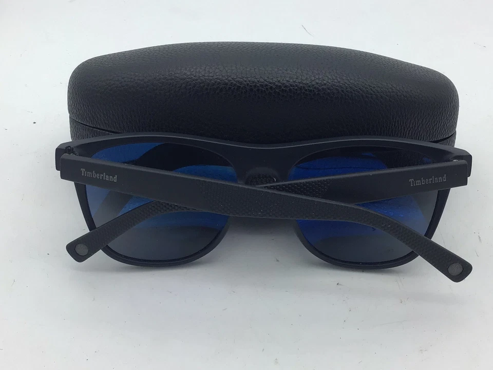 Gafas de sol Timberland TB9124 56-17-145 negras rectangulares polarizadas X3 Foto 2 de 4