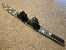 HO Sports Mach 1 Competition Slalom Waterski 65" Medium Adj. Boots