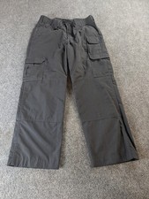 Propper Tactical Pants -Womens 14 Black Lightweight Ripstop, Cargo Pockets