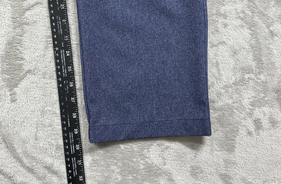 Calça de golfe Under Armour ventilada masculina 34x30 azul cintura elástica antiderrapante 1377358 - Imagem 4 de 4