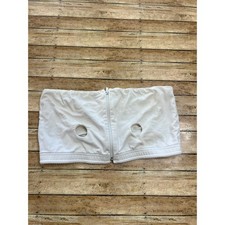 Medela Hands-free Pumping Bustier Bra White Size Large