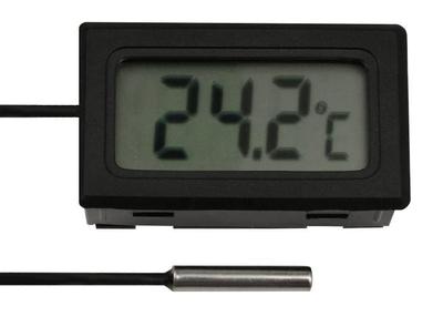 LCD Digital Thermometer Kabellänge: 1m 2m 3m 5m 7m 10m Digitalthermometer
