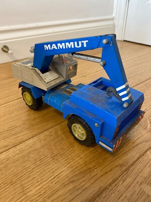 Vintage Mammut Kran aus den 70er Jahren