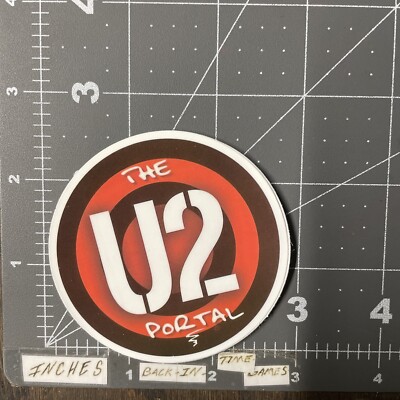 Glossy U2 Rock Sticker For Skateboard Guitar Hard Hat Etc Mus2 | eBay
